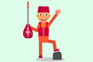 Download Turkish Musician Vector Illustration - Illustration Collection