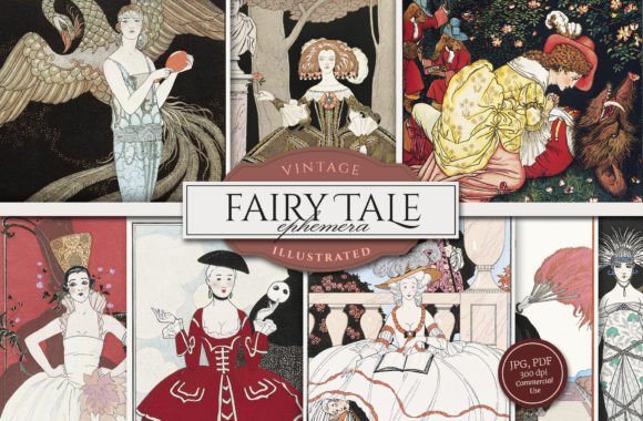 Download Fairy Tale Vintage Illustrations - Illustration Collection