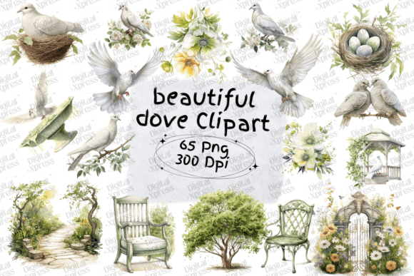 Download Beautiful Dove Clipart - Dove Collection