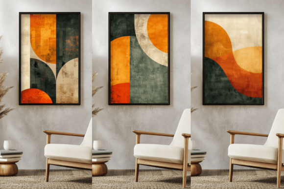 Download Abstract Prints Set, Geometry Art Prints - Art prints Collection